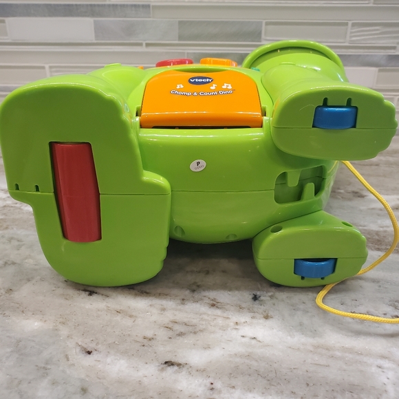 VTech Chomp and Count Dino, Green Dinasaur - Picture 9 of 9